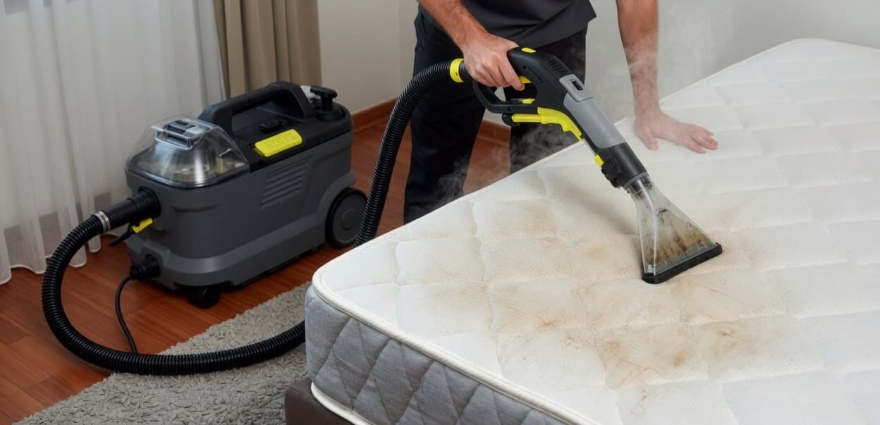 Mattress hygiene cleaning result
