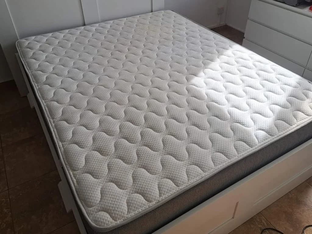 After mattress cleaning