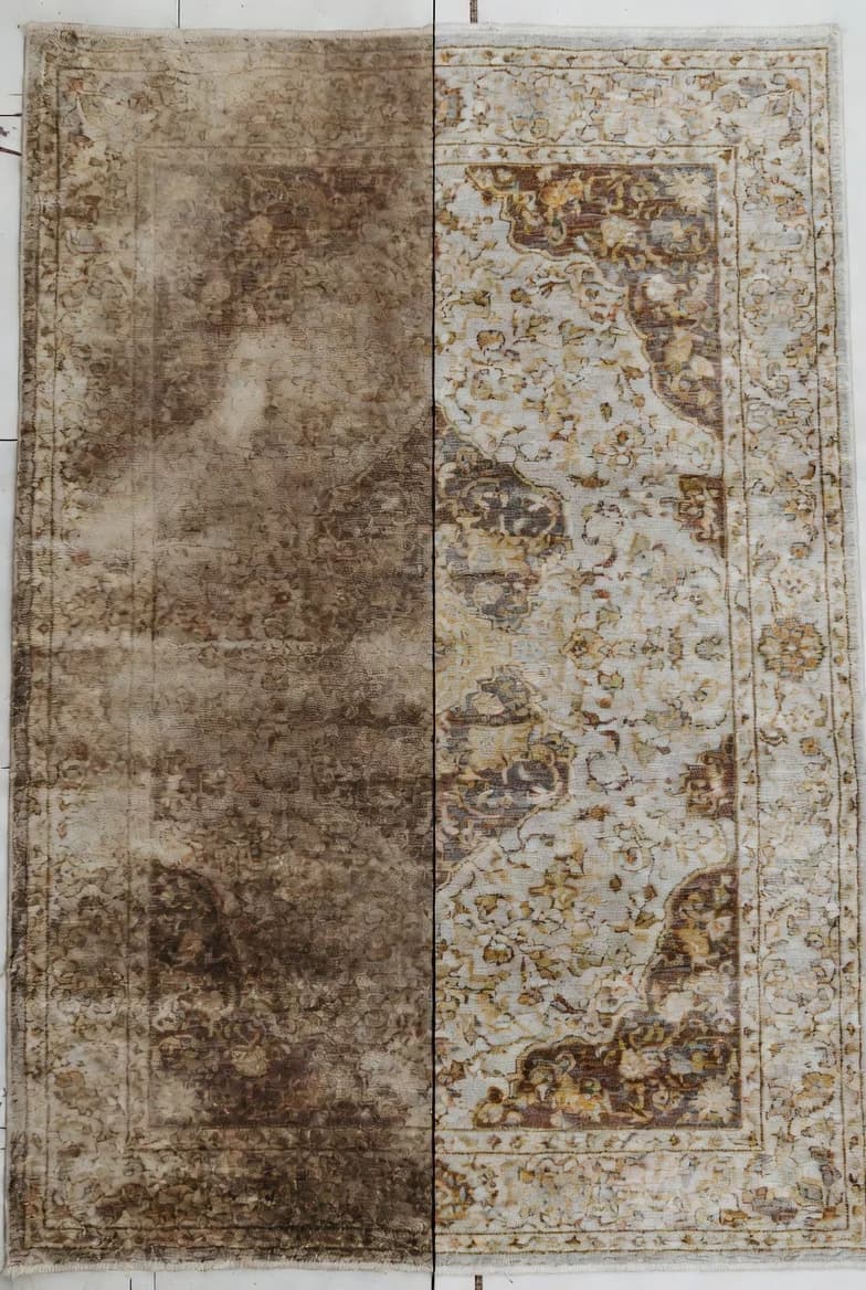 Rug cleaning service showcase